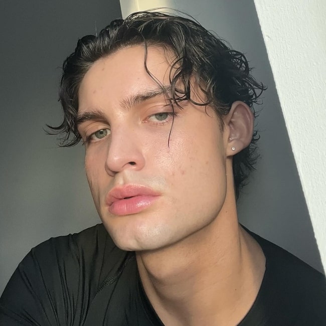 Romeo Blanco as seen in a selfie that was taken in December 2023