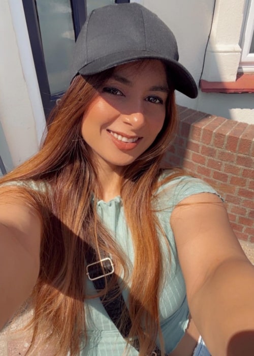 Sakshi Pant as seen in a selfie that was taken in September 2022, in London, England, United Kingdom
