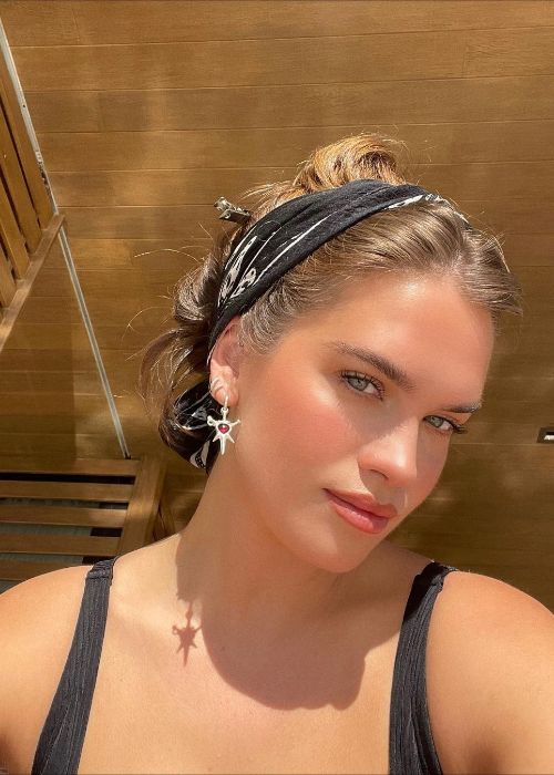 Stormi Bree as seen in an Instagram selfie taken in January 2024