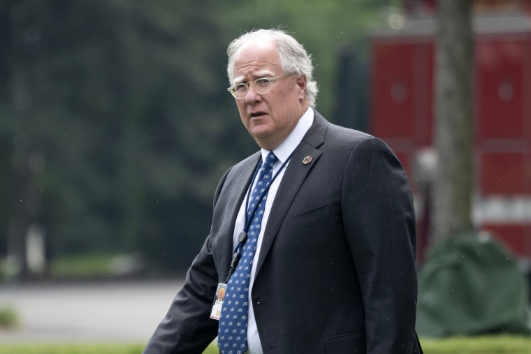 Image: Mike Donilon, a senior advisor to President Joe Biden, at the White House in 2021.
