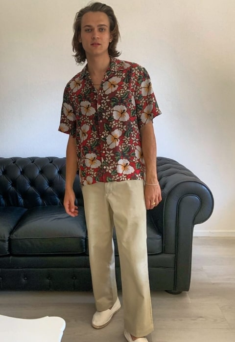 Saul Nanni as seen while posing for a picture in July 2020