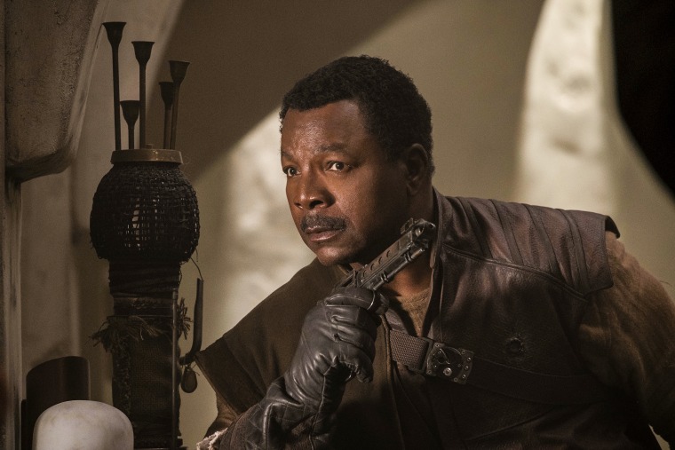 Carl Weathers as Greef in The Mandalorian.