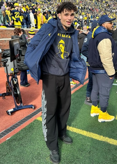 Adrien Nuñez as seen in a picture that was taken in November 2023