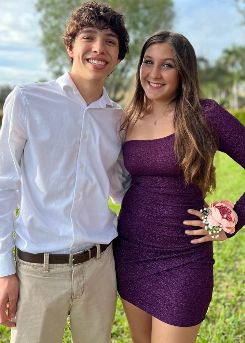 Mimi Land as seen in a picture that was taken with a boy named Simon in December 2023