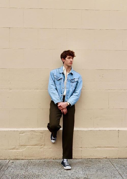 Tom Blyth as seen in an Instagram picture taken in April 2022