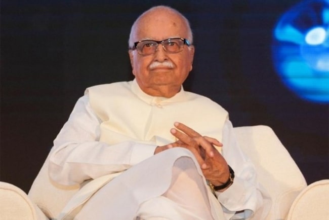 Lal Krishna Advani as seen during an event