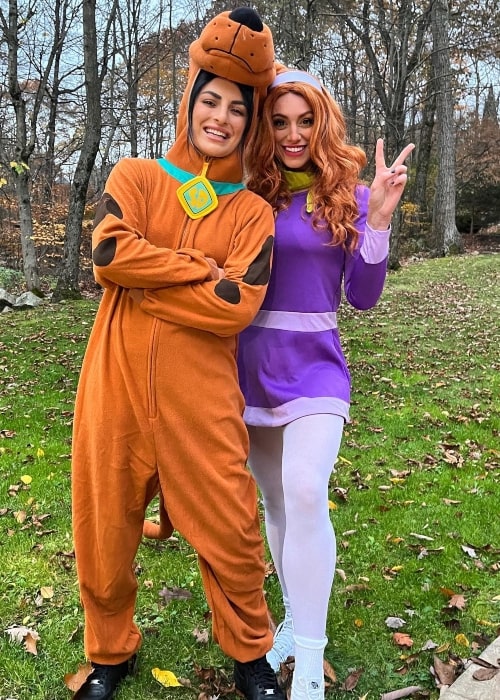 Toni Cassano as seen in a picture taken with her wife Daria Berenato in November 2023