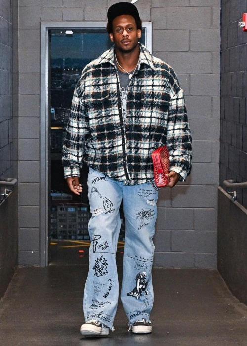 Geno Smith as seen in a picture that was taken in November 2023