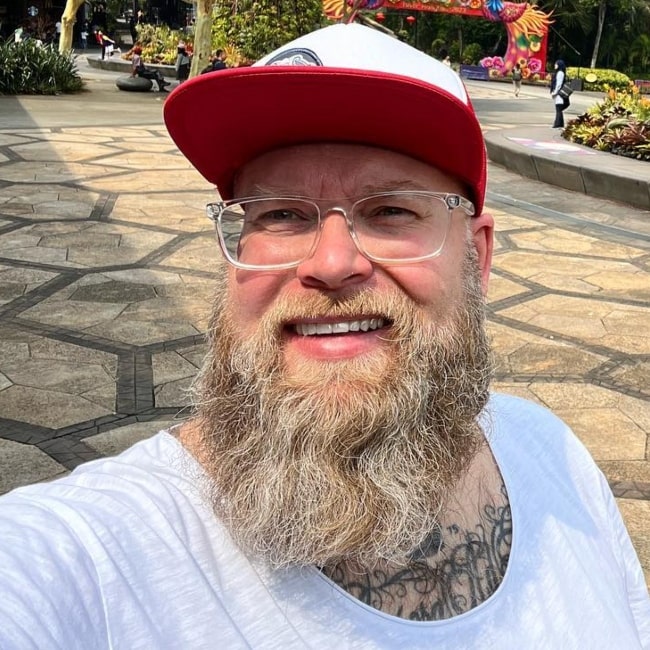 Alex M.O.R.P.H. as seen in a selfie that was taken in January 2023