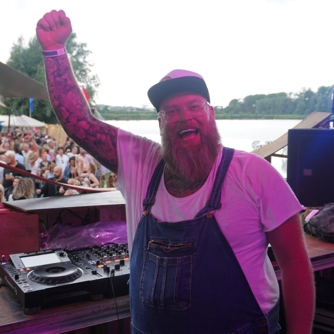 Alex M.O.R.P.H. as seen in a picture that was taken in July 2023, in Amsterdam, Netherlands