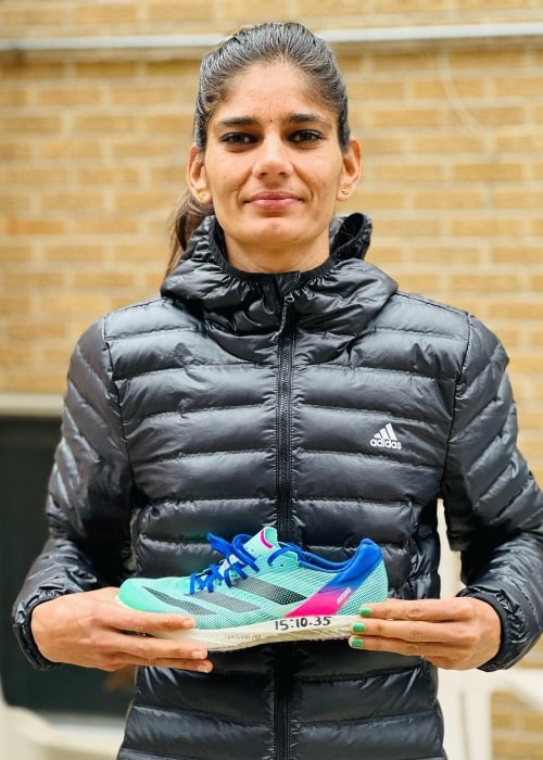 Parul Chaudhary as seen in a picture that was taken in May 2023