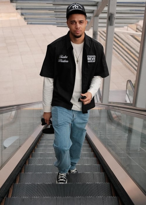 Khayman Burton as seen in a picture that was taken in October 2023, at Din Tai Fung