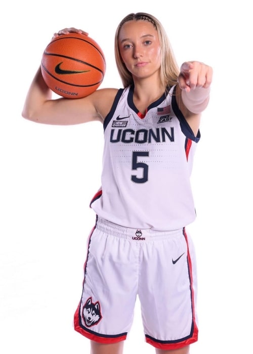 Paige Bueckers as seen in a picture that was taken in October 2023