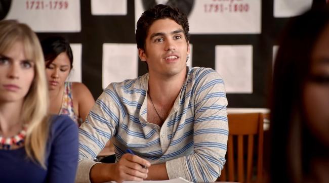 Tom Maden as seen in his role as Jake Fitzgerald in the television series Scream