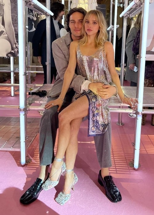 Adam Bartoshesky as seen in a picture with his beau Casimere Jollette that was taken in January 2023, in New York, New York