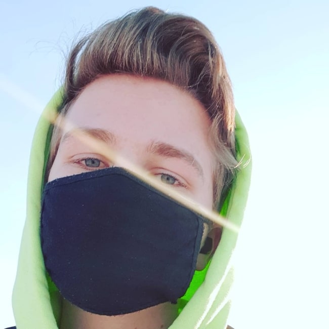 Aeon Air as seen in a selfie that was taken in January 2021