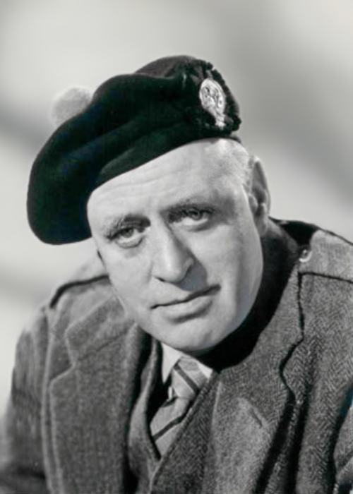 Alastair Sim seen as The Laird in the 1955 film Wee Geordie