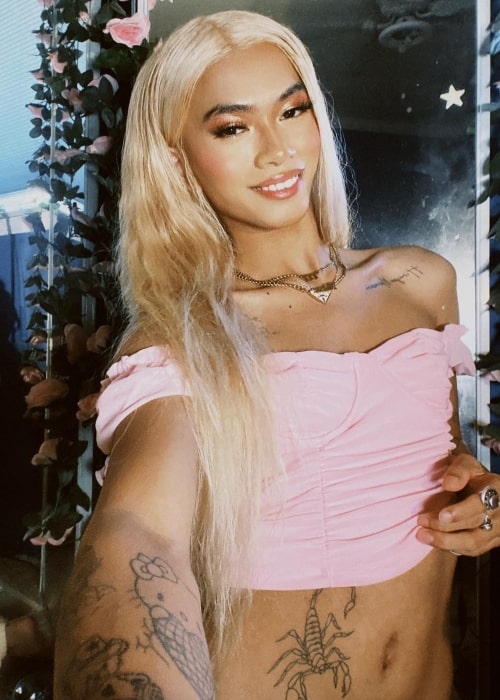 Athena Fawn as seen in a selfie that was taken in July 2023