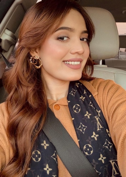 Fatima Faisal as seen in a selfie that was taken in January 2024