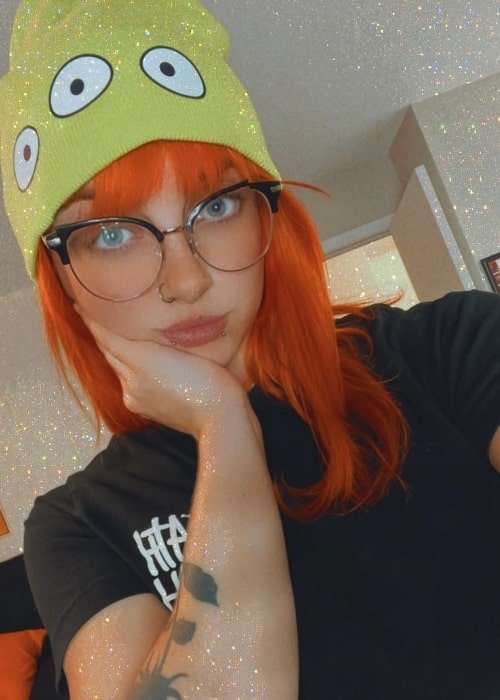 Gigi Dolin as seen in a selfie that was taken in October 2022