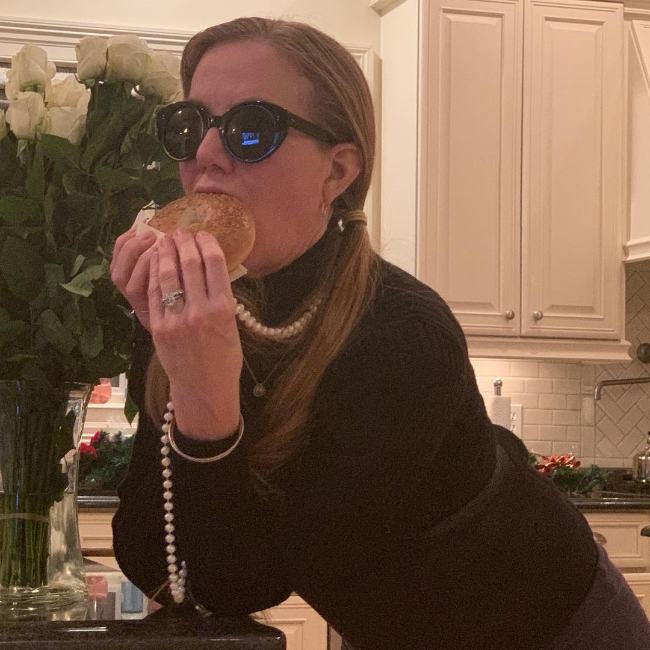 Jeannie Gaffigan as seen in an Instagram picture taken in January 2021