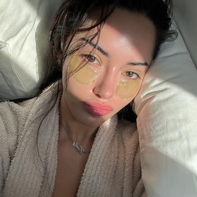 Karla Jara as seen in a selfie that was taken in September 2023