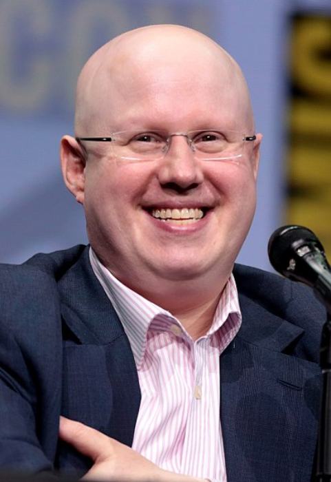 Matt Lucas as seen speaking at the 2017 San Diego Comic-Con International in California