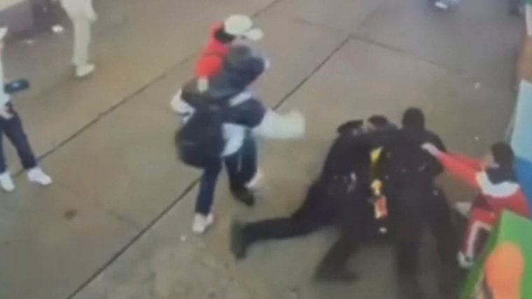 Asylum seekers involved in a weekend attack on New York City police officers.