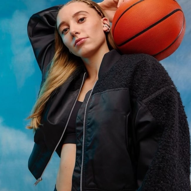 Paige Bueckers as seen in a picture that was taken in February 2024