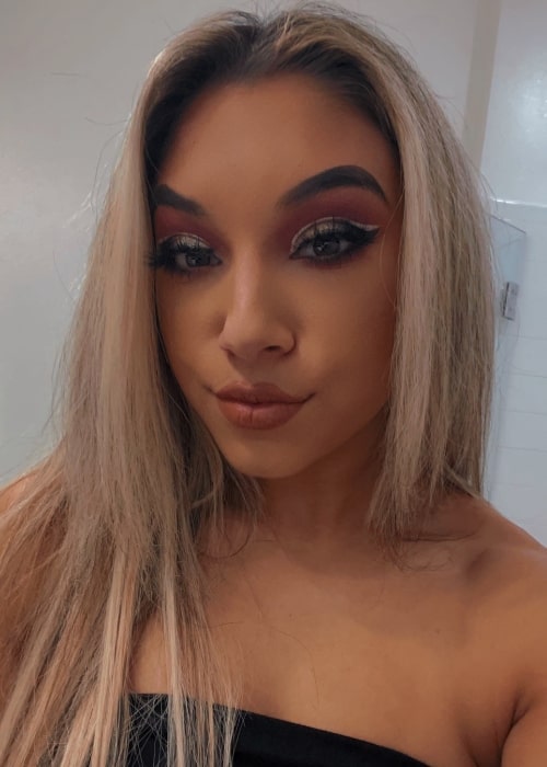 Thea Hail as seen in a selfie that was taken in January 2024