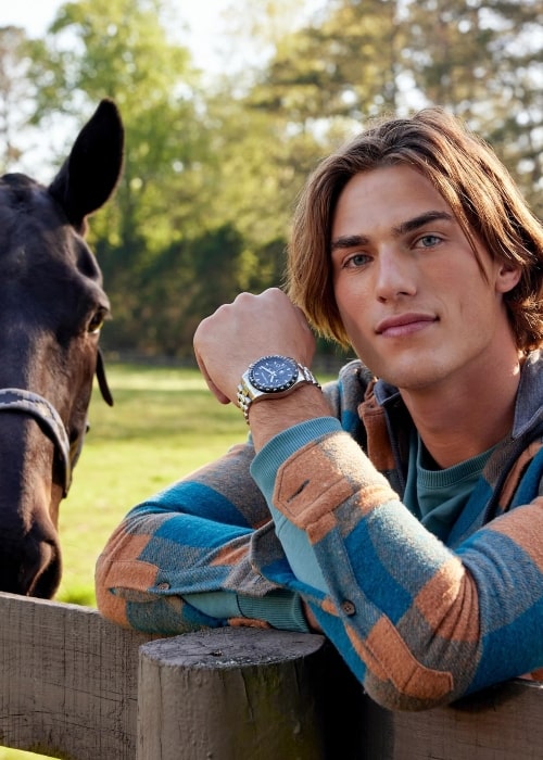 Zach Cox as seen in a picture that was taken in January 2024