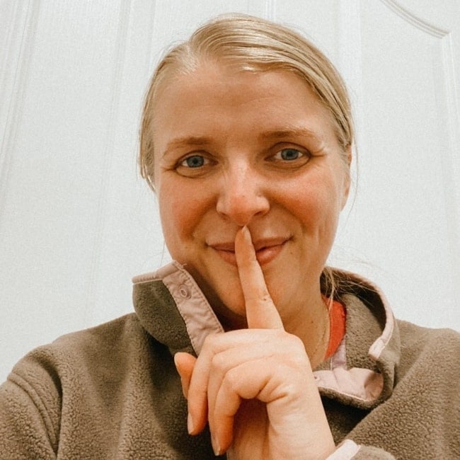 Emily Griffiths as seen in a selfie that was taken in November 2022