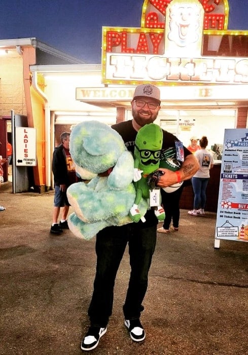 Slaine as seen while smiling in an Instagram post in July 2023