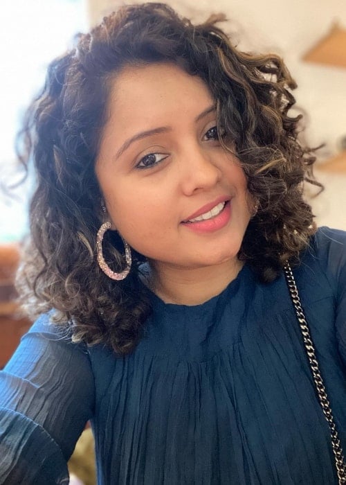 Prithi Narayanan as seen in a selfie that was taken in March 2022