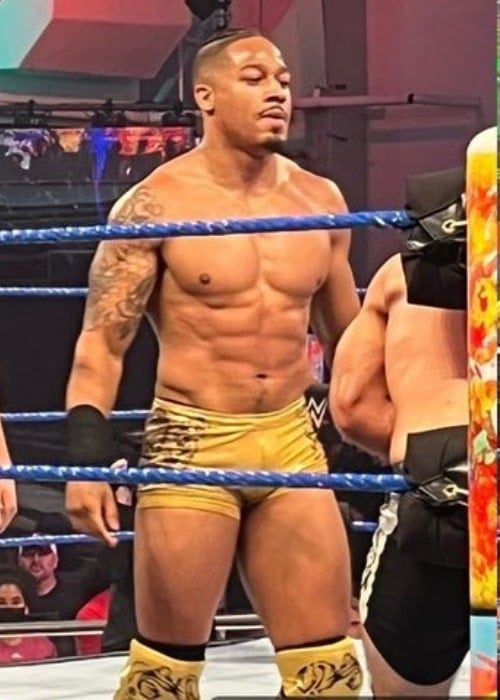 Carmelo Hayes as seen in a picture that was taken on August 3, 2022