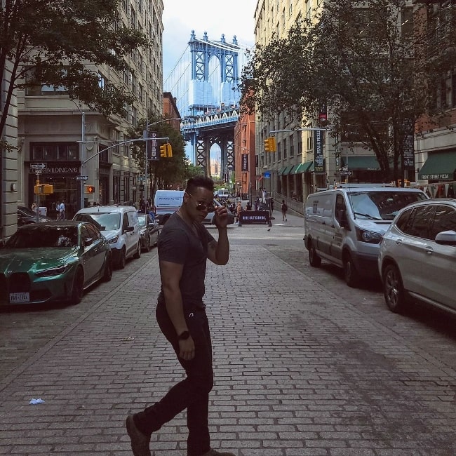 Lex Elle as seen while posing for a picture in New York City, New York in April 2023