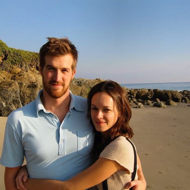 Kenneth Mitchell as seen in a throwback Instagram picture with his wife Susan May Pratt