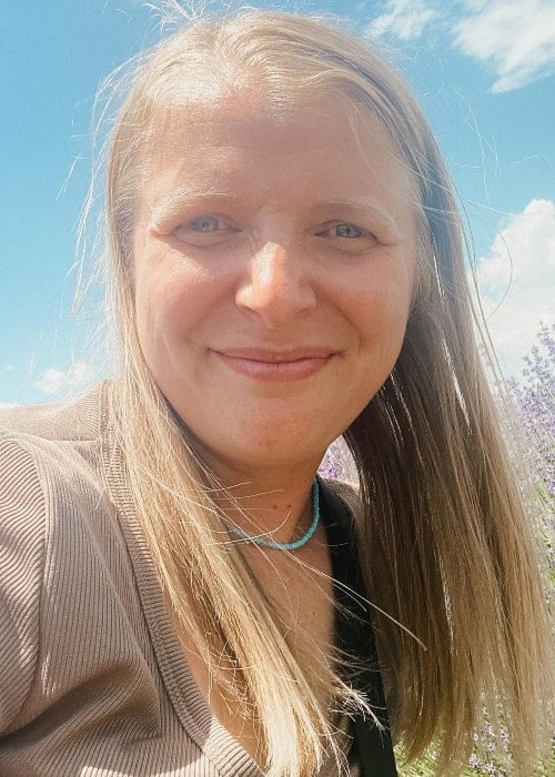 Emily Griffiths as seen in a selfie that was taken in July 2023