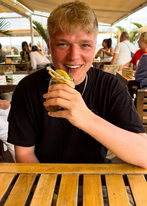 Jordan Comolli as seen in a picture that was taken in June 2023, in Gran Canaria, Canary Islands