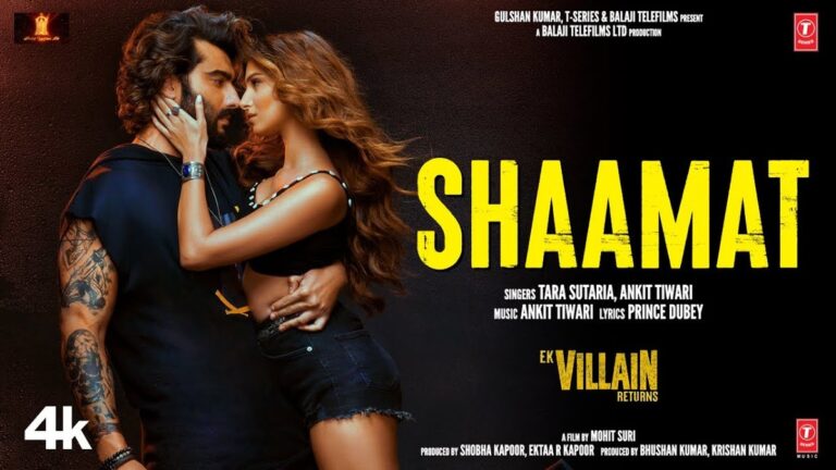 Shaamat Lyrics
Ankit Tiwari