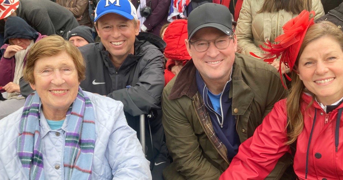 For one American, this is the second coronation of a lifetime