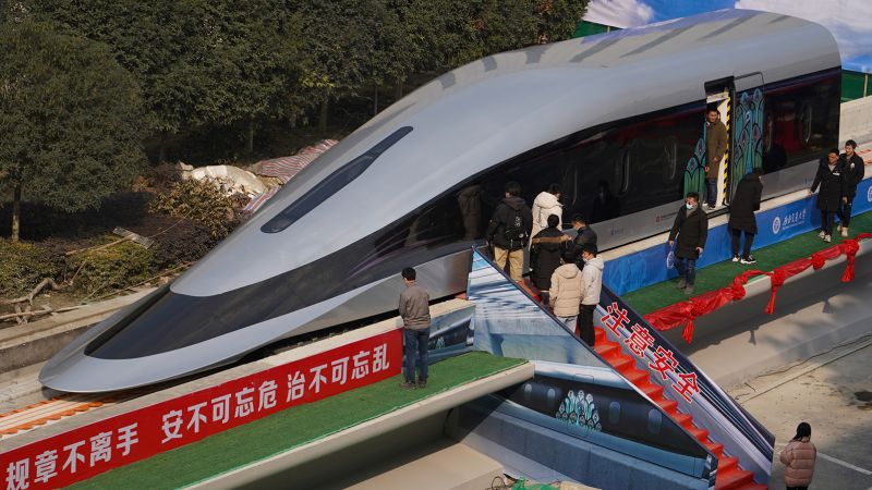 China debuts train prototype that can hit speeds of 620 kilometers per hour | CNN