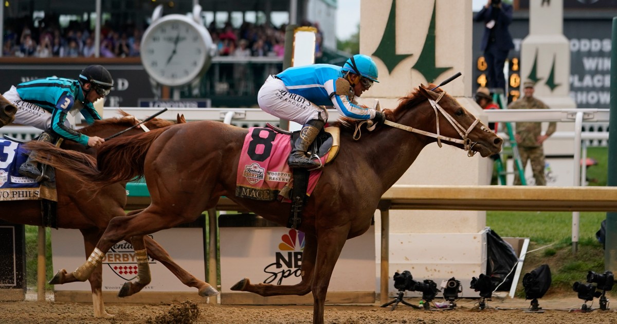Mage wins the 149th Kentucky Derby, capping a volatile lead up that saw 7 horses die at Churchill Downs
