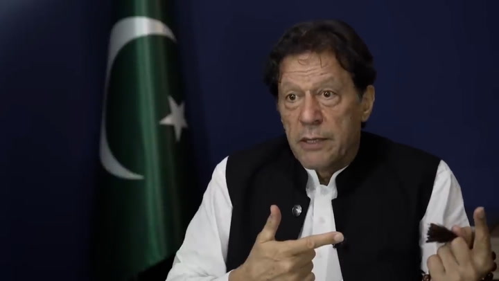 Imran Khan says democracy in Pakistan at 'all time low' after arrest