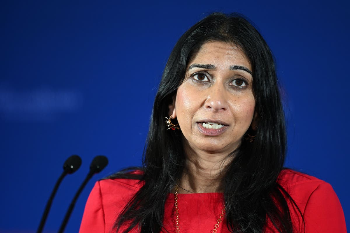 Suella Braverman warns against Tory infighting amid fresh tensions on immigration