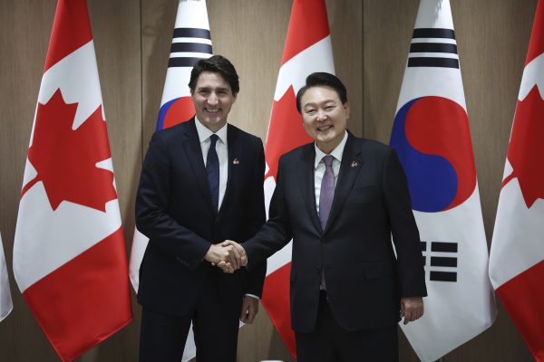 South Korean, Canadian Leaders Vow Cooperation on Clean Energy, North Korea Threat