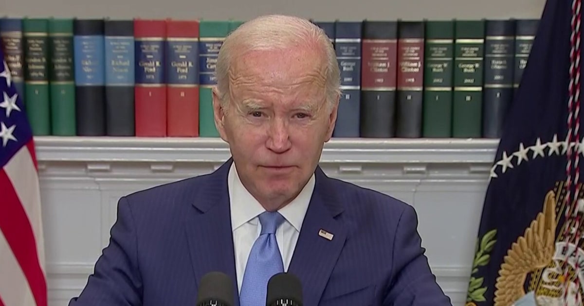'We will not default': Biden speaks on debt ceiling negotiations