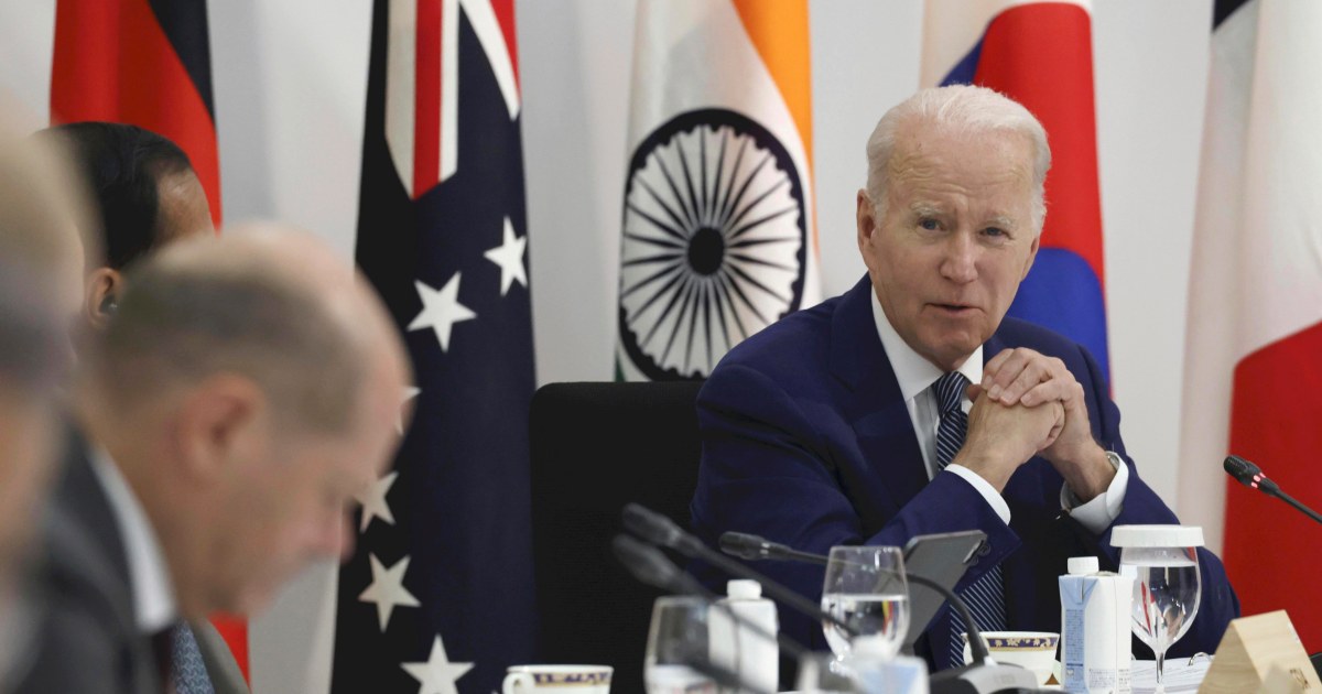 G7 leaders discuss China's 'economic coercion' threat