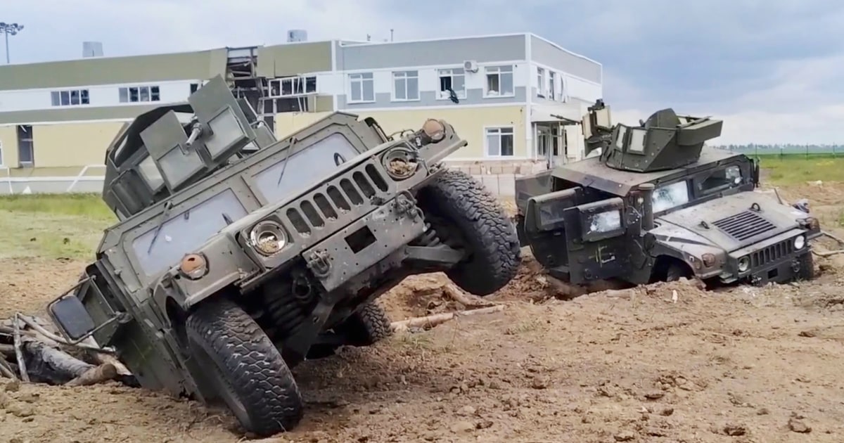 U.S. distances itself from raid into Russia that involved American military vehicles