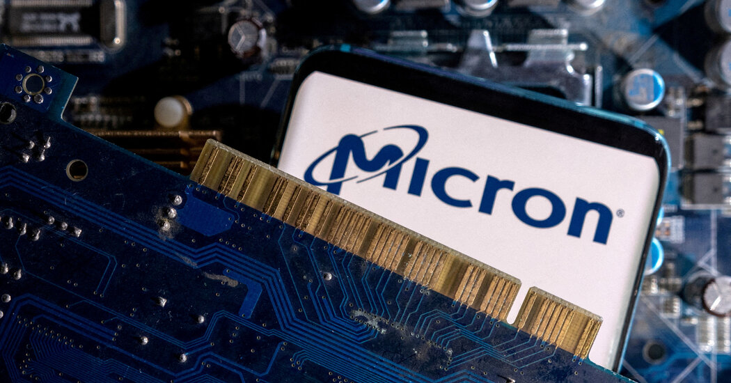 China Bans Some Sales of Chips From U.S. Company Micron
